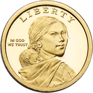 2018-S Native American Dollar Main Image