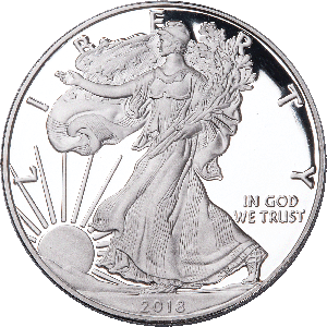 2018-S Silver American Eagle Main Image