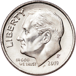 2019-P Roosevelt Dime Main Image