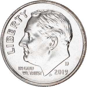 2019-D Roosevelt Dime Main Image