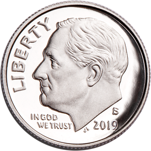 2019-S Roosevelt Dime Main Image