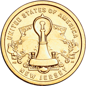 2019-D New Jersey U.S. Innovation Dollar Main Image