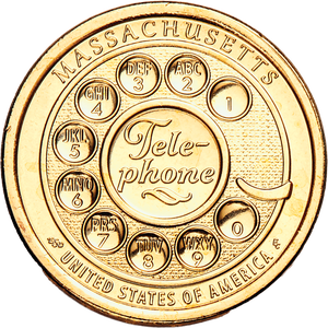 2020-P Massachusetts U.S. Innovation Dollar Main Image
