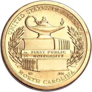2021-D North Carolina U.S. Innovation Dollar Main Image