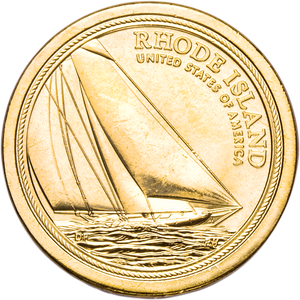 2022-D Rhode Island U.S. Innovation Dollar Main Image