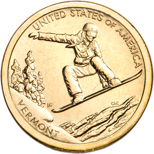 2022-D Vermont U.S. Innovation Dollar Main Image