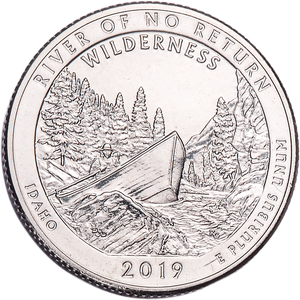 2019-S Unc. Frank Church River of No Return Wilderness Quarter Main Image