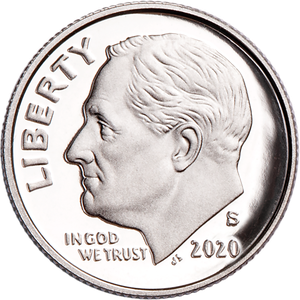 2020-S Roosevelt Dime Main Image