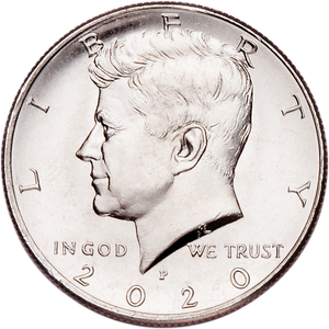 2020-P Kennedy Half Dollar Main Image