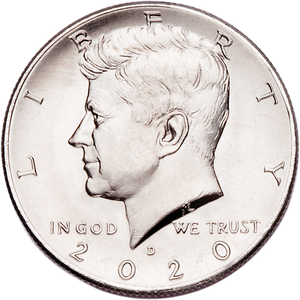 2020-D Kennedy Half Dollar Main Image