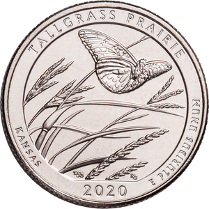 2020-S Unc. Tallgrass Prairie National Preserve Quarter Main Image