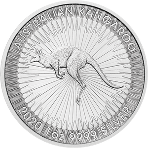 2020 Australia 1 oz. Silver $1 Kangaroo Main Image