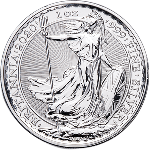 2020 Great Britain 1 oz. Silver £2 Britannia Main Image