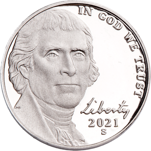 2021-S Jefferson Nickel Main Image