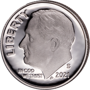 2021-S Roosevelt Dime Main Image