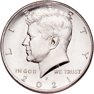 2021-P Kennedy Half Dollar Main Image