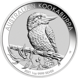 2021 Australia 1 oz. Silver $1 Kookaburra Main Image