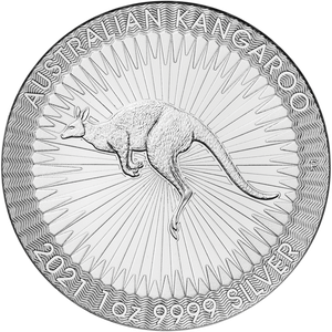 2021 Australia 1 oz. Silver $1 Kangaroo Main Image