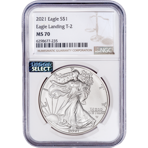 2021 Type 2 Reverse $1 Silver American Eagle | Littleton Coin Company
