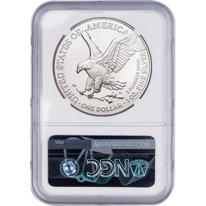 2021 Type 2 Reverse $1 Silver American Eagle | Littleton Coin Company