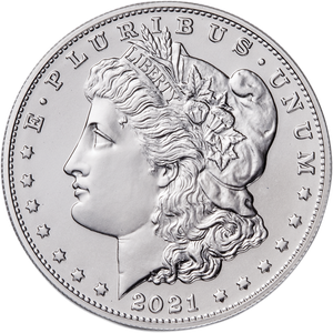 2021 "O" Privy Mark Morgan Silver Dollar Main Image