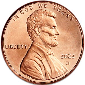 2022-D Lincoln Head Cent Main Image