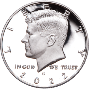 2022-S Kennedy Half Dollar Main Image
