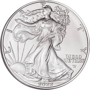 2022 $1 American Silver Eagle Main Image