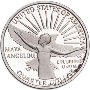 2022-S Maya Angelou U.S. Women Quarter Main Image