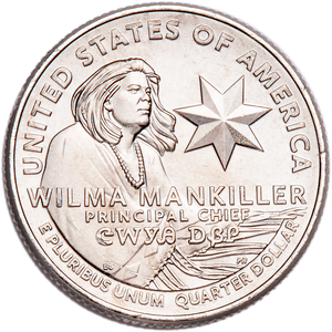 2022-D Wilma Mankiller U.S. Women Quarter Main Image