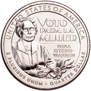 2022-P Nina Otero-Warren U.S. Women Quarter Main Image