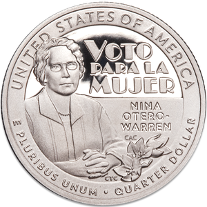 2022-S Nina Otero-Warren U.S. Women Quarter Main Image