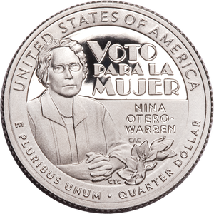 2022-S 99.9% Silver Nina Otero-Warren U.S. Women Quarter Main Image