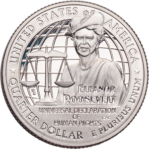 2023-S Eleanor Roosevelt U.S. Women Quarter Main Image