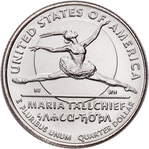 2023-P Maria Tallchief U.S. Women Quarter Main Image