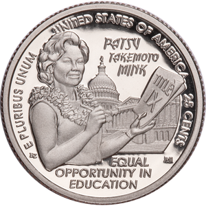 2024-S Patsy Takemoto Mink U.S. Women Quarter Main Image