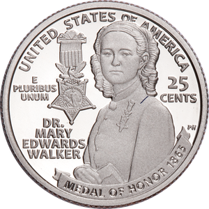 2024-S Dr. Mary Edwards Walker U.S. Women Quarter Main Image