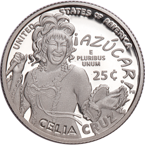 2024-S Celia Cruz U.S. Women Quarter Main Image