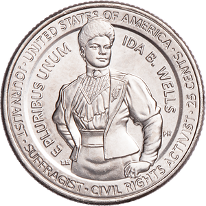 2025-P Ida B. Wells U.S. Women Quarter Main Image