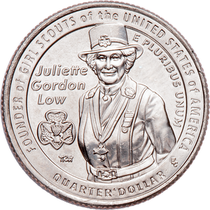 2025-D Juliette Gordon Low U.S. Women Quarter Main Image