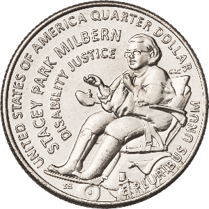 2025-P Stacey Park Milbern U.S. Women Quarter Main Image