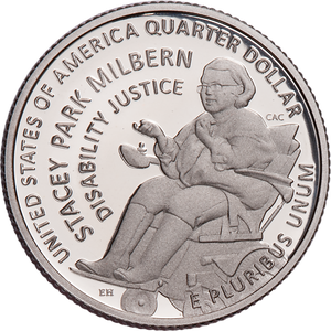 2025-S Stacey Park Milbern U.S. Women Quarter Main Image