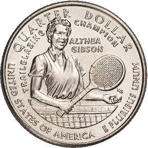2025-D Althea Gibson U.S. Women Quarter Main Image