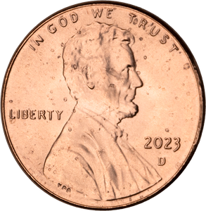 2023-D Lincoln Head Cent Main Image