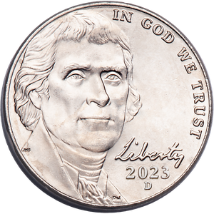 2023-D Jefferson Nickel Main Image