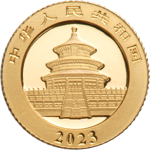 2023 China Gold 10 Yuan Panda Main Image