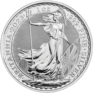 2023 Great Britain 1 oz. Silver £2 Britannia, King Charles III Main Image