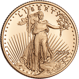 2025-W $5 1/10 oz. Gold American Eagle Main Image