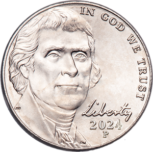 2024-P Jefferson Nickel Main Image