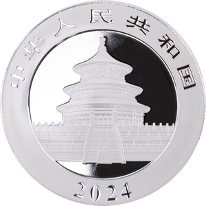 2024 China Silver 10 Yuan Panda Main Image